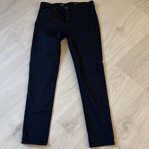 AG Prima Navy Mid-Rise Cigarette Jean